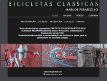 Tablet Screenshot of bicicletasclassicas.com.br